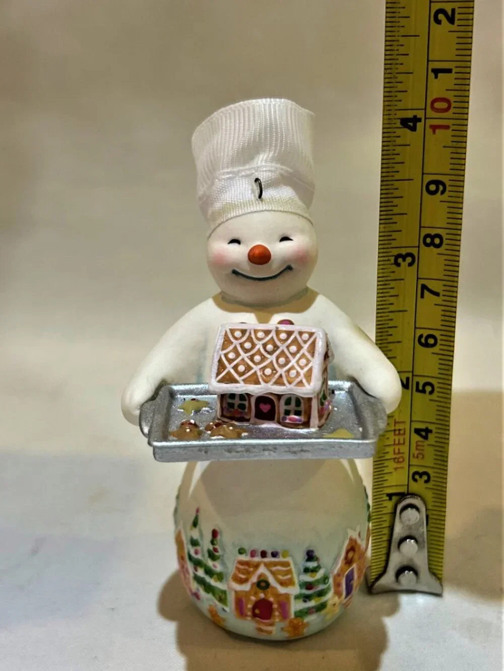 Hallmark Keepsake 2018 Snowman Gingerbread House Ornament Joanne Eschrich